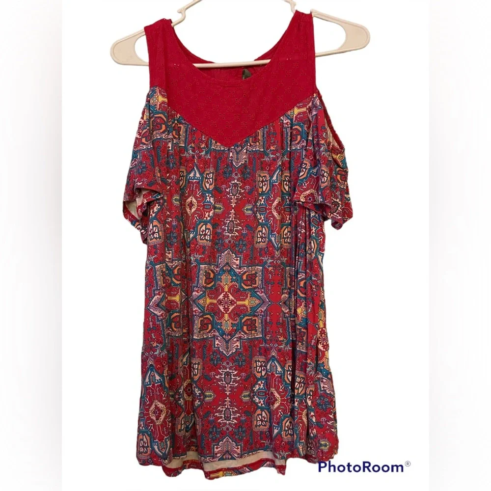 Torrid Super Soft cold shoulder shirt - Picture 6 of 6